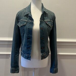 Levi’s Denim Button Down Jacket Size Small